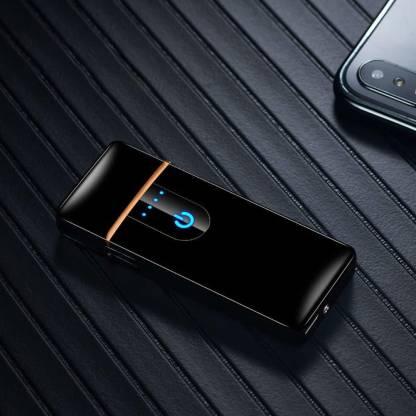 Touch Sensor Electric Lighter – USB Rechargeable, Windproof, Waterproof